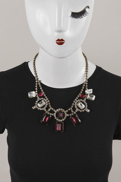 Jewel and Crystal Style Necklace