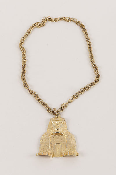 Necklace With Sphinx Pendant