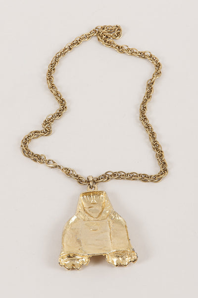 Necklace With Sphinx Pendant