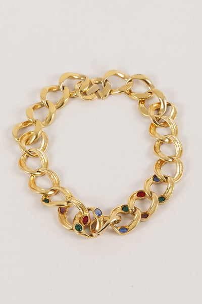 Chunky Gold Tone Necklace