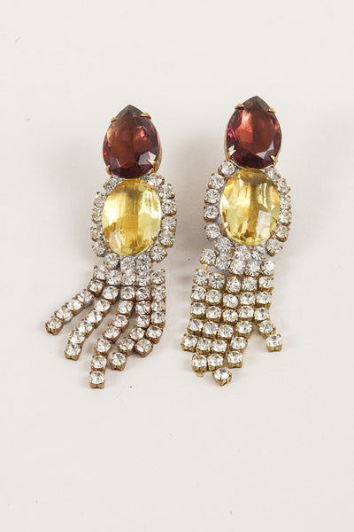 Chandelier Rhinestone Earrings