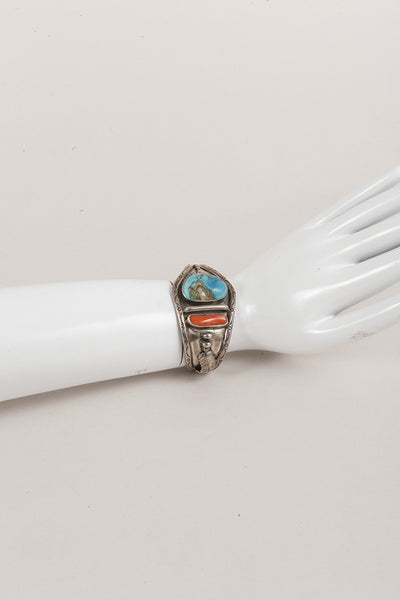 Silver Toned Cuff