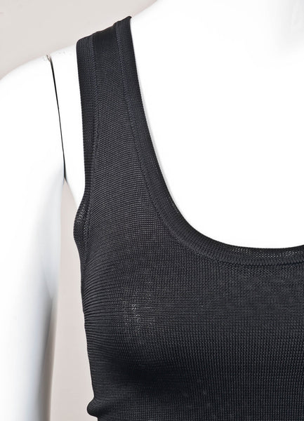 Black Racerback Tank Maxi Dress